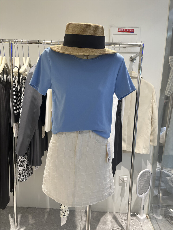 New year in early spring! [naimier] high waist simple slim skirt 1113# LSW