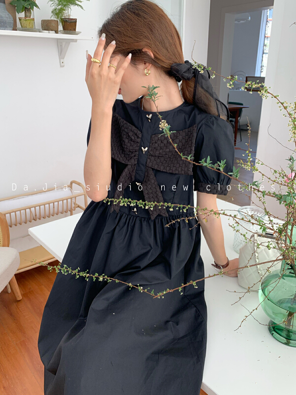 New year in early spring! [Dajia] Korean style bow dress 22258# CLS
