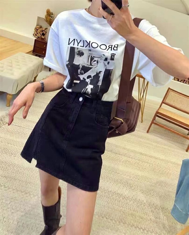 [x2 square] high waist slim comfortable skirt 6312# ll