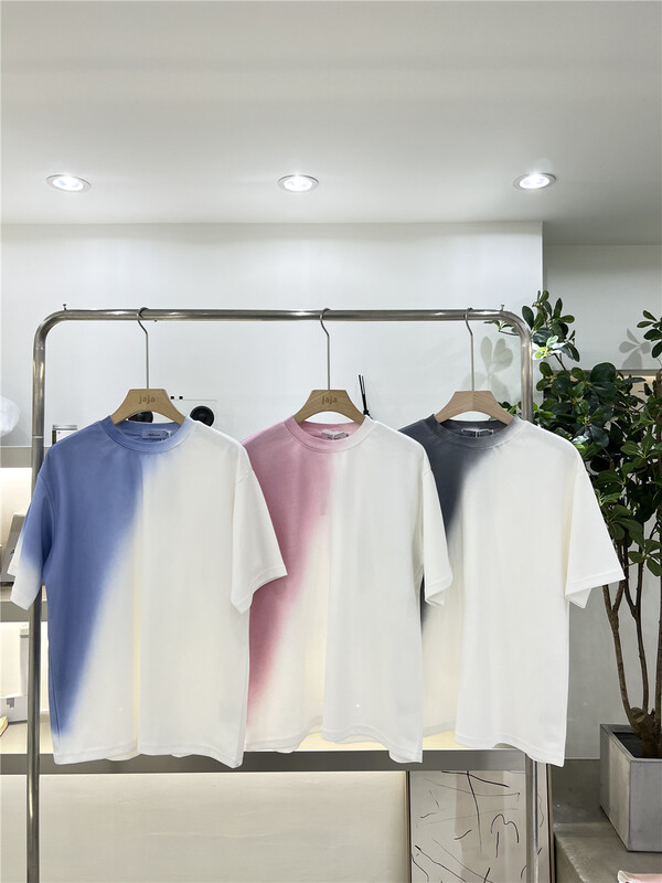 New in early summer! [Jaja] round neck gradient versatile short sleeve T-shirt 15520# ZZL