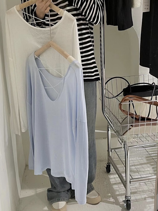 Recommended models for stalls! [Wo / men] 7-color sunscreen sweater 058# zxl