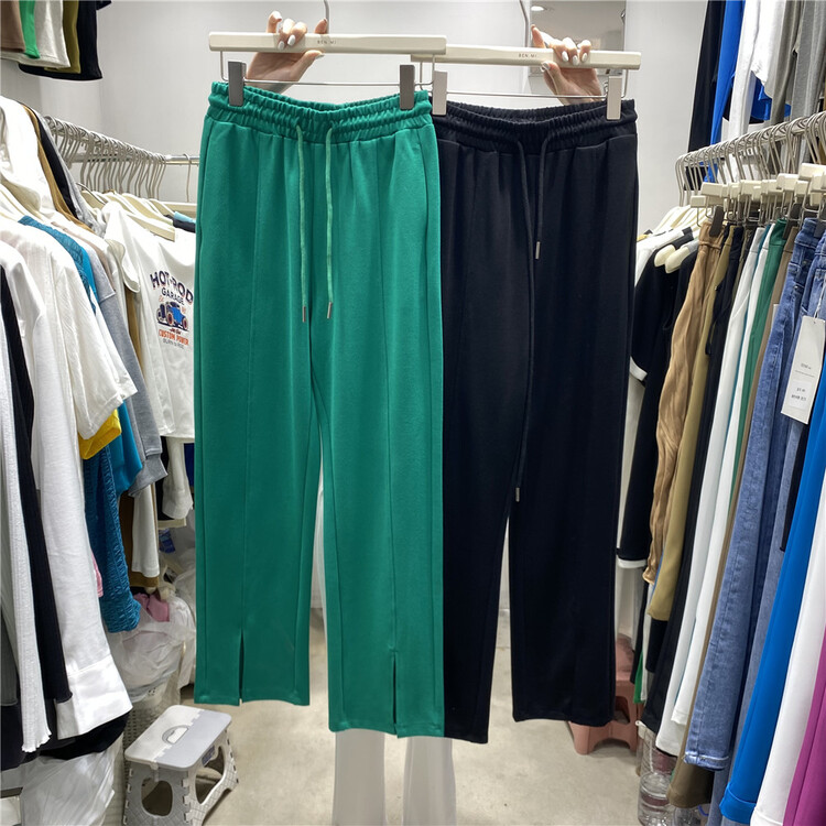 New year in early spring! [Ben. Mi mystery] elastic waist drawcord comfortable casual pants ys1-1089# ll