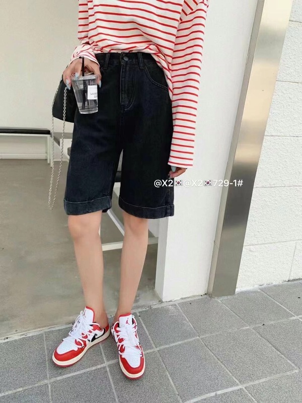 Live 54! [x2 square] Korean slim and comfortable denim shorts ys1-729# ll