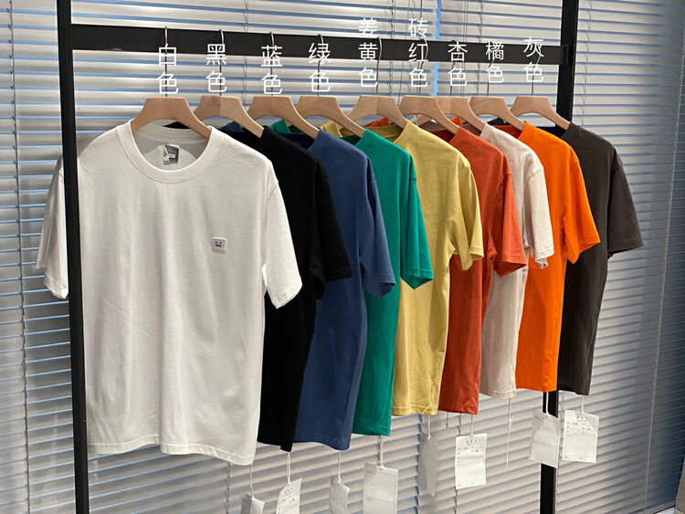 New year in early spring! [ing] loose solid color casual breathable short sleeve T-shirt 3188# ZZL