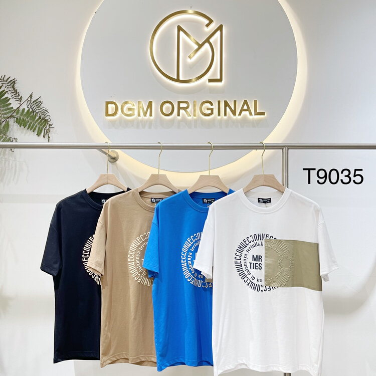 New in early summer! [DGM] simple, loose and comfortable short sleeve T-shirt 9035# ZZL