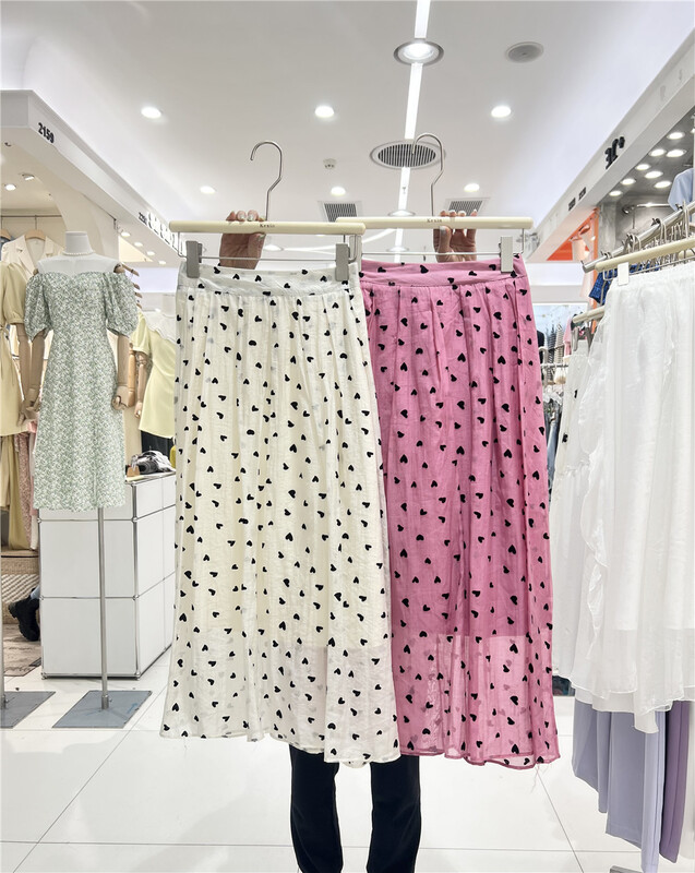 goods in stock! New in early summer! [Kexin] small fresh age reducing versatile slim skirt 6019# LSL
