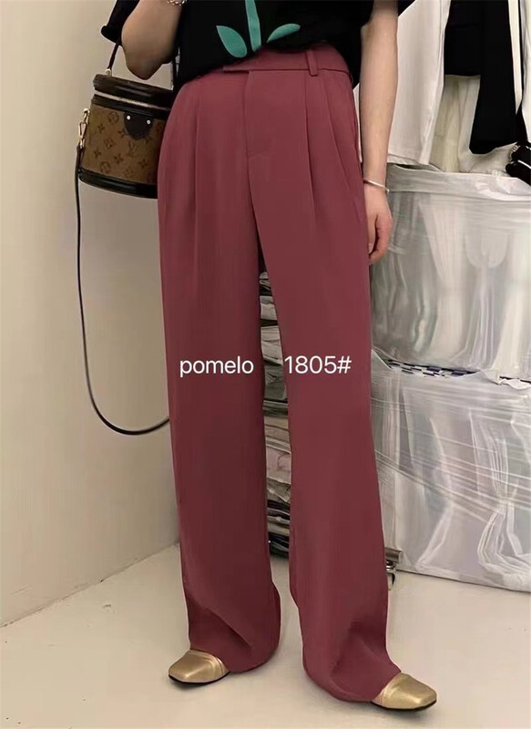[grapefruit] Korean version simple wide leg trousers 1805# hjy