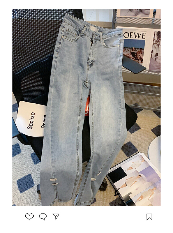 [kakajia] design caring fashion jeans 9092# ozq