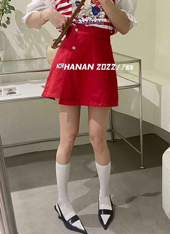 [Hanan] Korean versatile slim skirt 6191# LSL