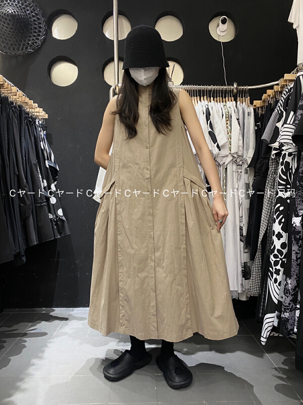 [size] fashion solid color medium length dress 5323# LSW