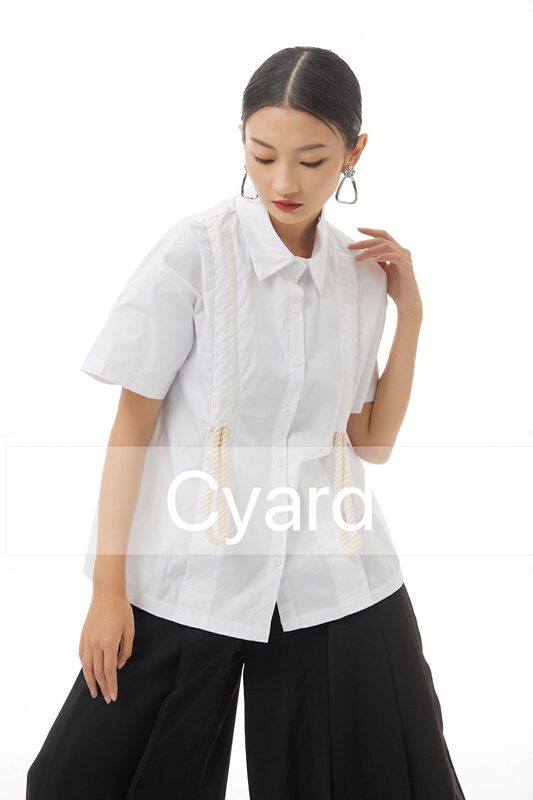[cyard] Japanese and Korean Short Sleeved Shirt 90378# L