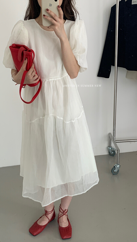 Live 85! [Jin. C] wrinkle irregular solid dress z9050# XYY