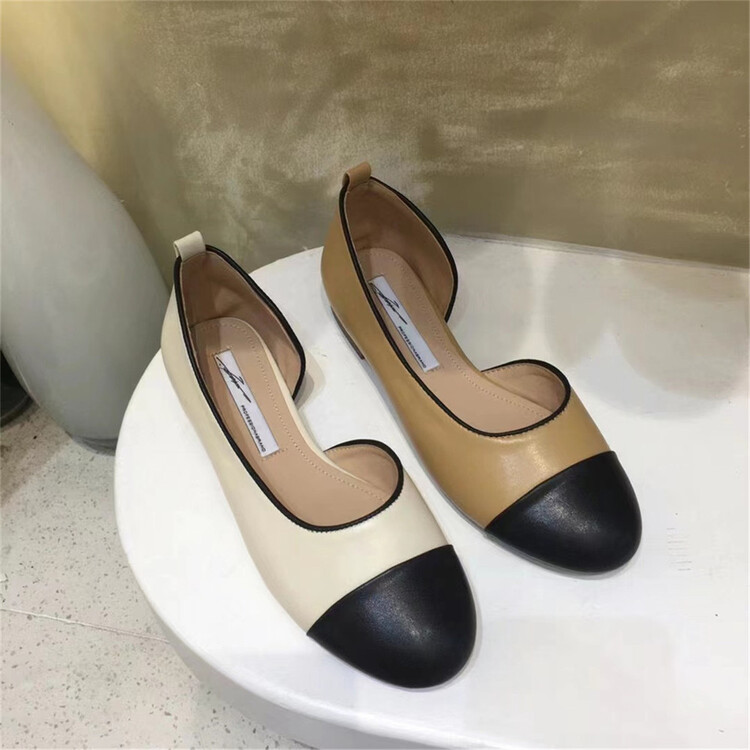 [DS. Gift] Korean version small fragrance design elegant and comfortable low flat heel shoes 5295# LSL