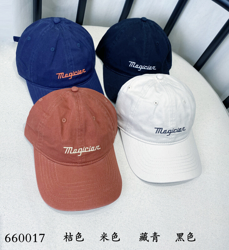 [original of three plain clothes] artistic Embroidered Baseball Hat 660017# XYJ
