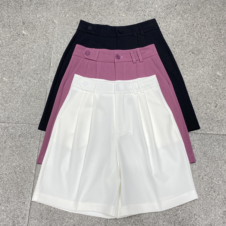 goods in stock! New in early summer! [e-wo] fashion retro age reducing slim casual shorts 2259# LSW