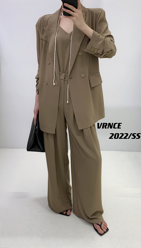 New in early summer! [Vince] Korean style double breasted sunscreen shirt 5162a# XYJ