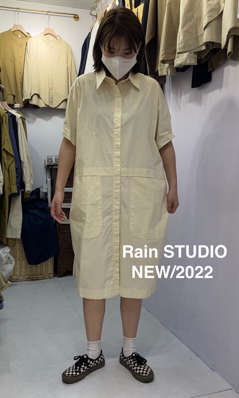 goods in stock! New in early summer! [rain] simple basic loose dress 82050# XYY