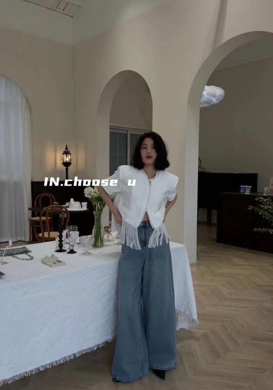 [in. Choose u] small fragrant tassel short coat 67222# zxl