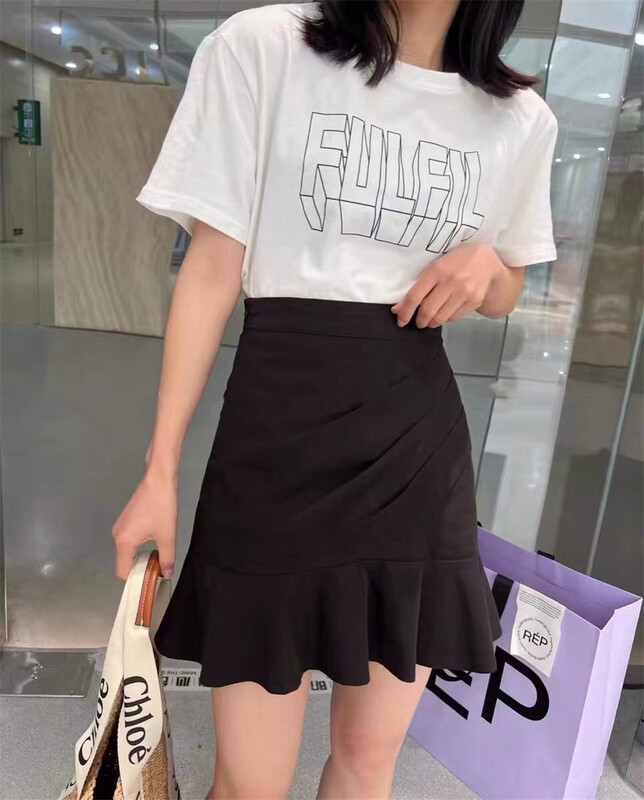 [6688] Korean fashion versatile A-line short skirt and skirt 2266# WPL