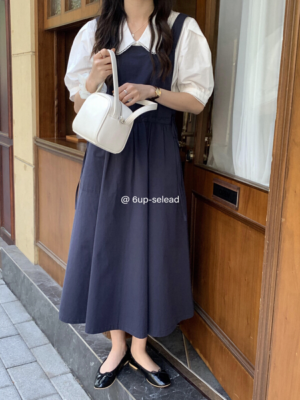 New in early summer! [up-680] Korean waist style dress