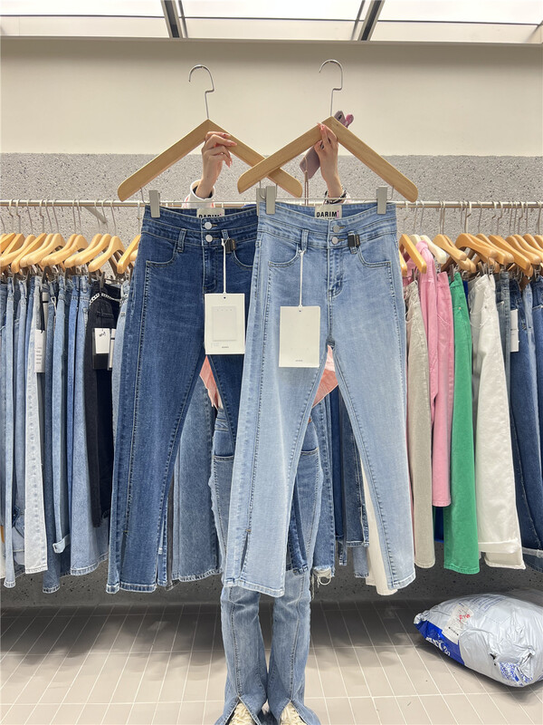 New year in early spring! [X1] straight baggy Vintage skinny jeans t255# LSL