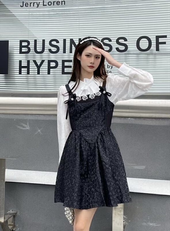 New year in early spring! [ejobas] suspender lady dress a8758# zxx