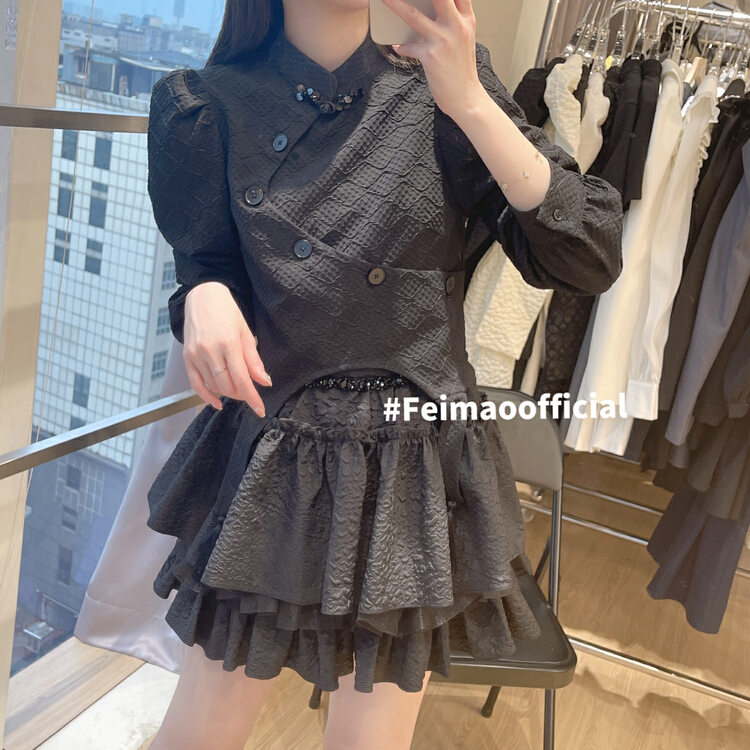 New year in early spring! [Feimao Philippine cat] Korean Pullover long sleeved blouse (only selling blouses) ym-9704# LSL