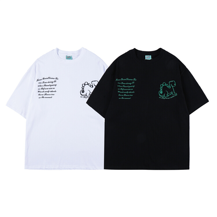 [BNL] men's and women's personalized fashion embroidered short sleeve T-shirt 465# ZZL