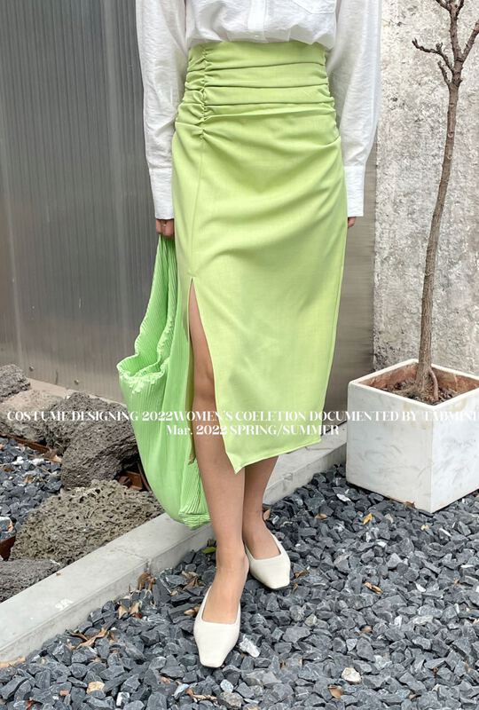 New year in early spring! [tabmini] simple and versatile skirt c19269# WPL