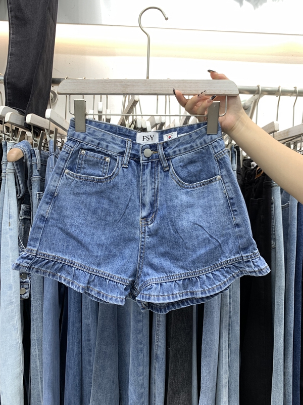 [x2 fansiyu] fashionable high waist slim jeans 8219# WTT