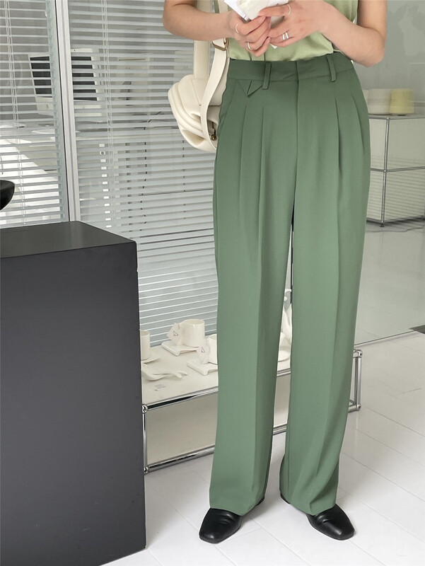 goods in stock! New in early summer! [ohhhh] simple and versatile, slim straight pants 1250# CLS