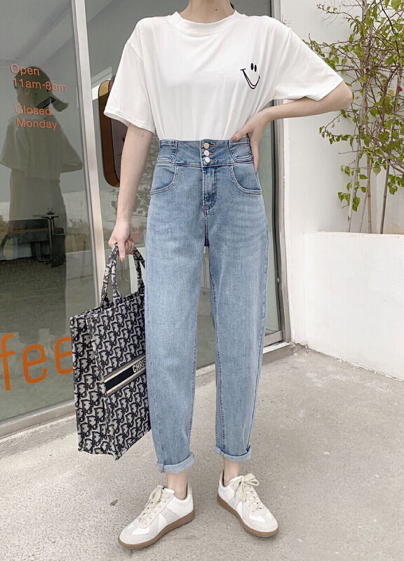 [JFT] Korean version simple and versatile straight jeans 003# CLS