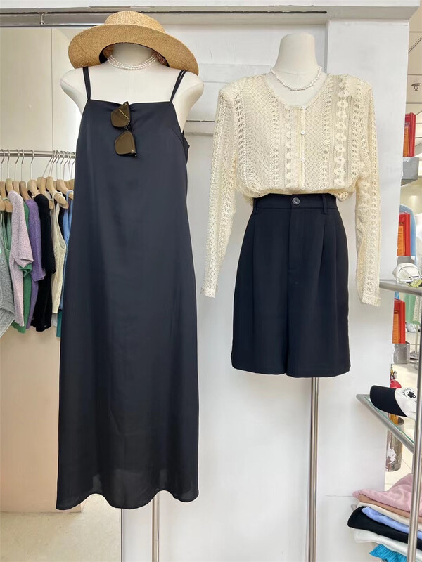 [Las celula] French fresh hollow out knitted cardigan 5637# zxx