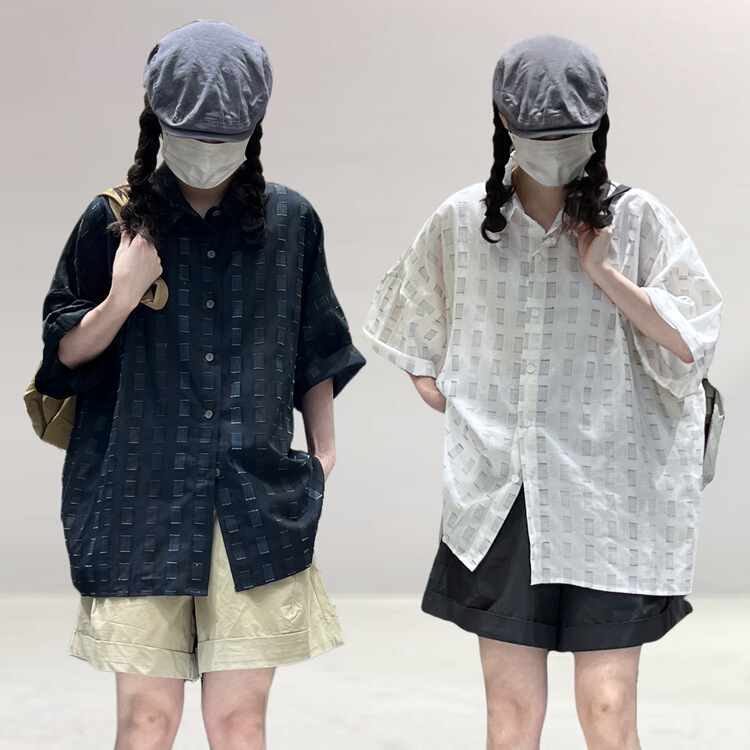 [several cloth see Sichuan] plaid shirt 822181# L