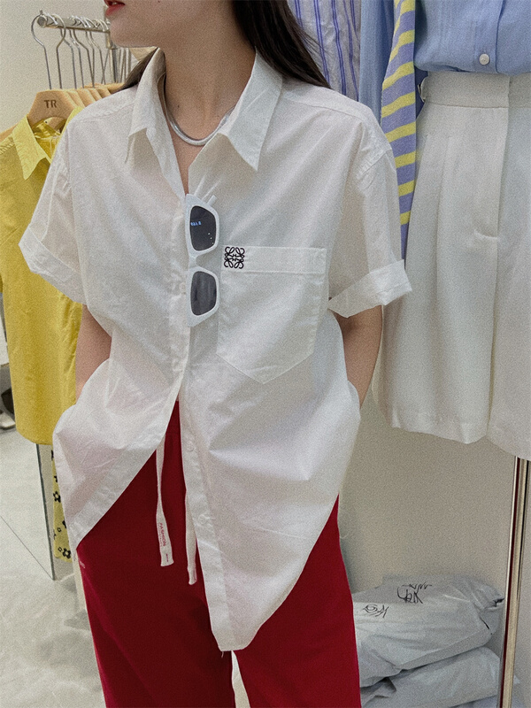 New in early summer! [Cole] Korean versatile simple casual shirt 6802# lwy