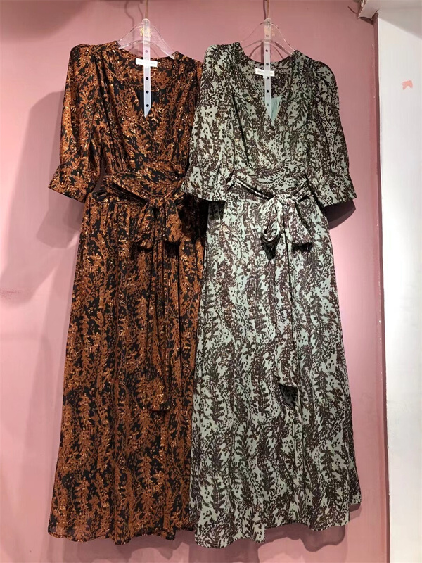 goods in stock! New in early summer! [sheen] fashionable and generous dress 971# JJ