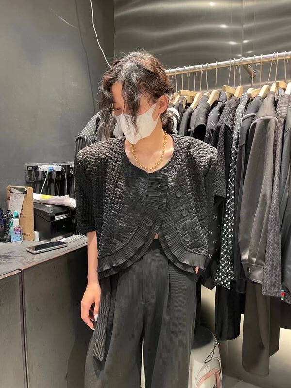 New in early summer! [vivi] short sleeved shirt 9086# ozq