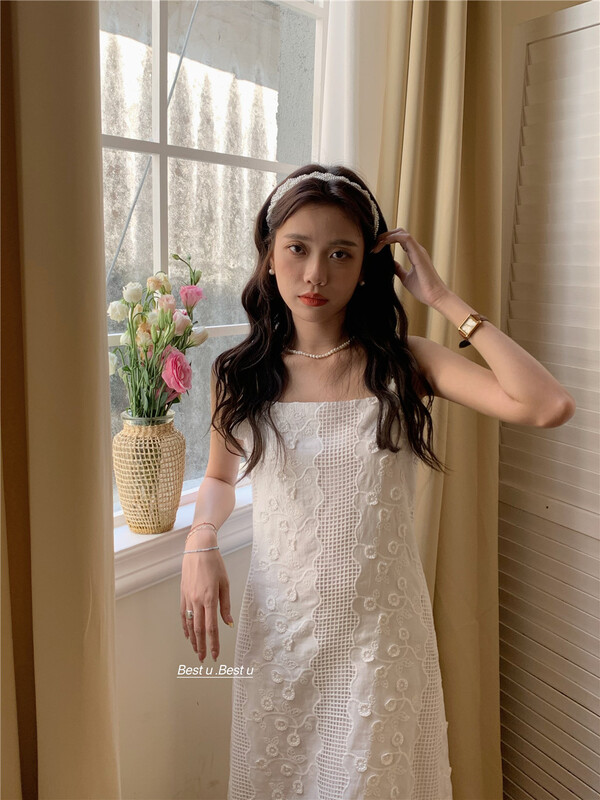 [best u] gentle sling age reducing dress (excluding necklace) 60079# LSW