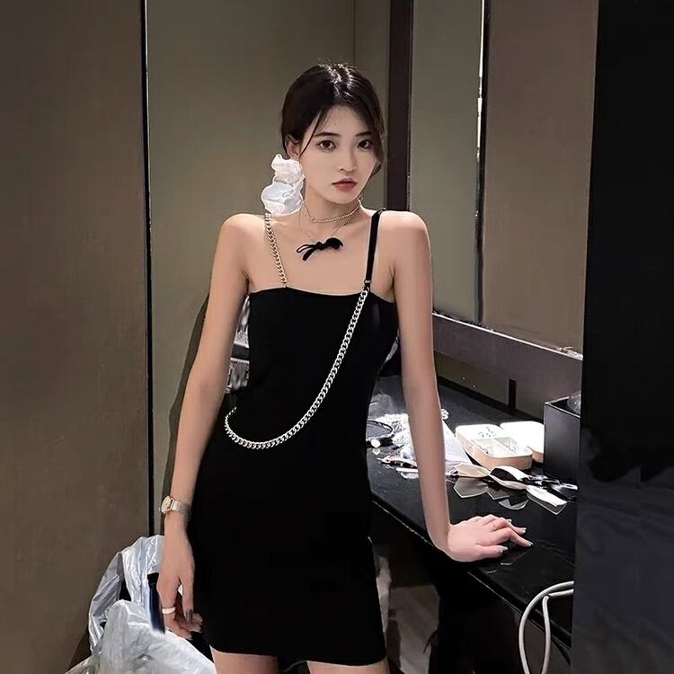 [X.C] lady light luxury suspender dress 105# jhy