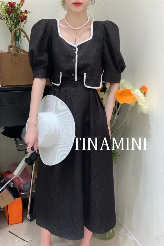 goods in stock! New in early summer! [Tina Mini] elastic waist simple and versatile slim skirt m0091# hjy