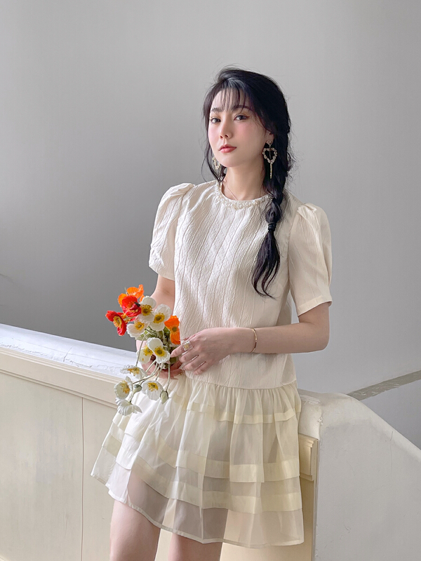 New in early summer! [mi2] fashionable, sweet and versatile dress e9268# JJ