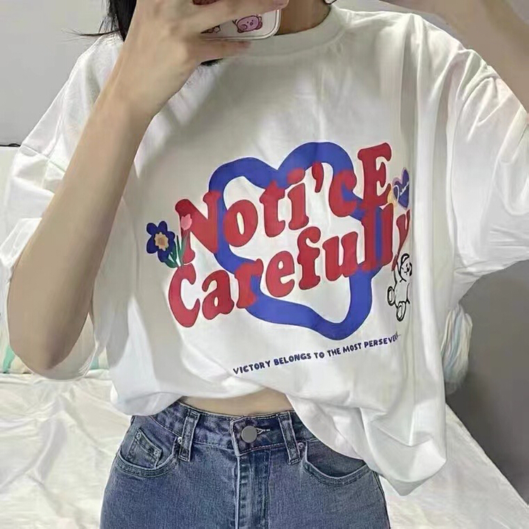 New in early summer! [j.2] 2022 net red couple's same bear short sleeve T-shirt 4557# LSW