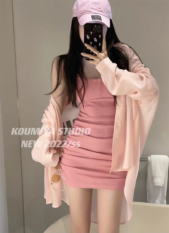 [koumiya] sexy pleated suspender skirt dress (dress only) 9923# PCZ