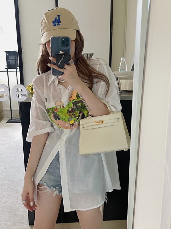 [YJ. Simple] Korean casual printed shirt 3046# ozq