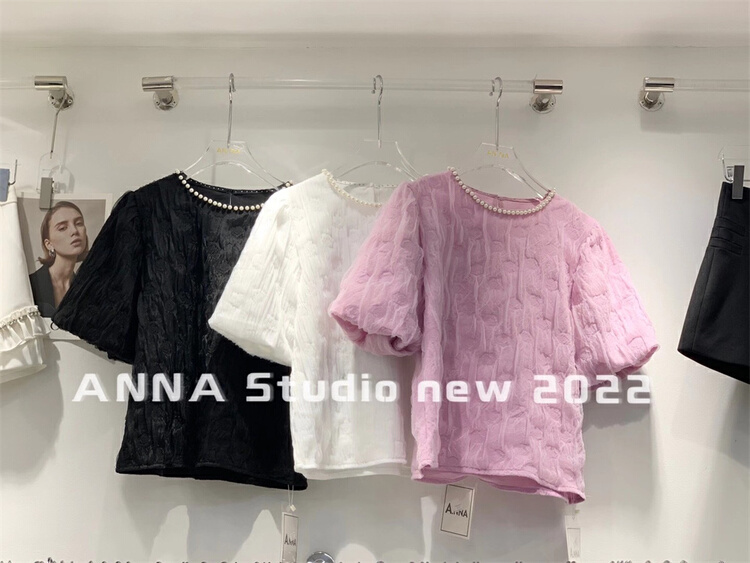 New in early summer! [Anna] versatile basic T-shirt 5531# JJ