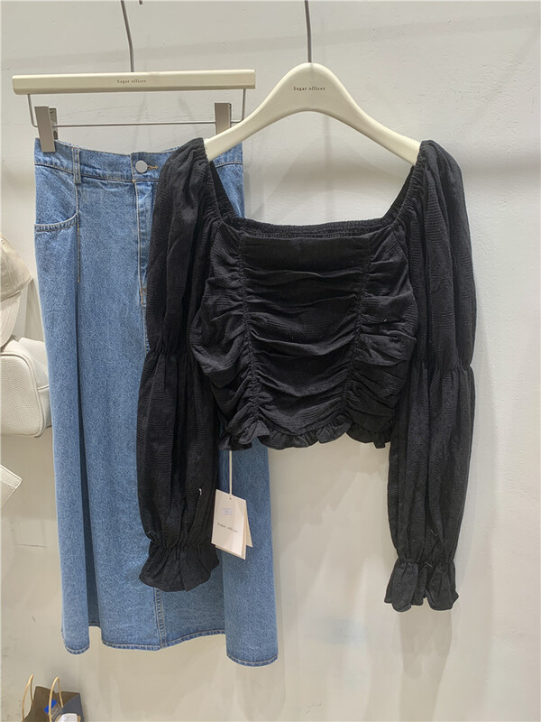 New year in early spring! [sugar offices] Korean slim and versatile shirt 1092# HBx
