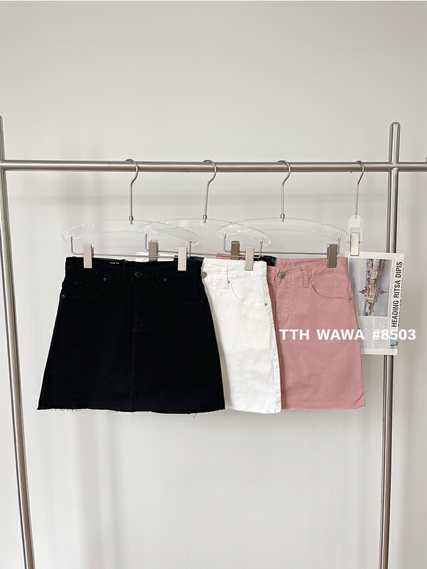 原價98.99! 初夏上新!【WAWA】韓版時尚休閒百搭半身裙  08503#  OZQ