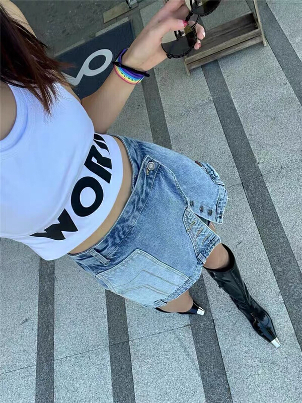 [by flow] Korean version of versatile fashion wool skirt pants w311# XYY