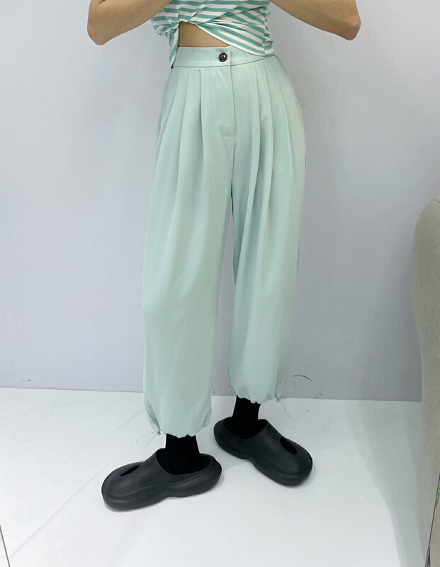 [Xi Xi] comfortable and versatile simple trousers 9518-9# ozq