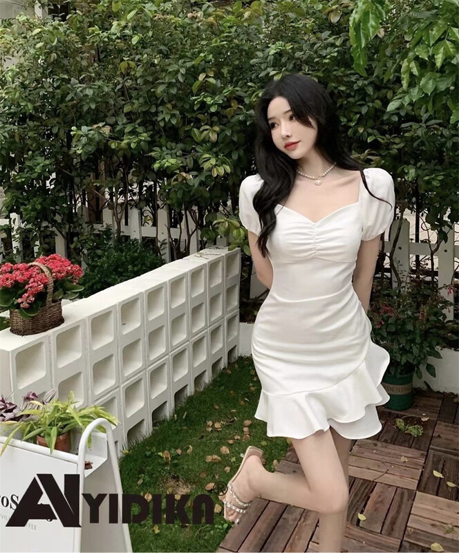 New in early summer! [aiyidika] small woman slim comfortable dress ys1-231# JJ